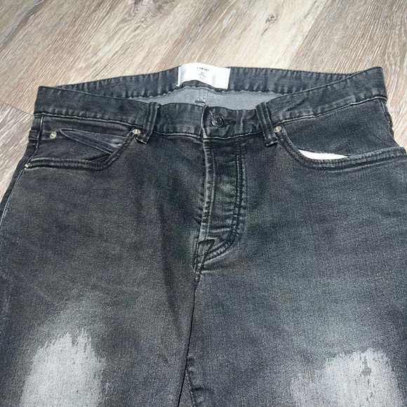 Lab 101 Black Grey Wash Jeans Size 31 W - Picture 8 of 8